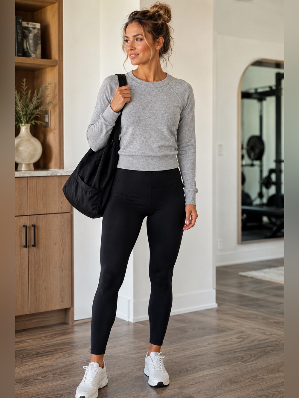 Lululemon Every Moment Crew Sweatshirt- 
Velour Heathered Core Ultra Light Grey